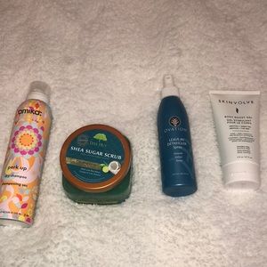 beauty products from my FabFitFun box all new